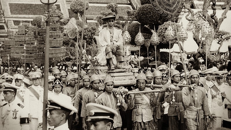 The Coronation of HM King Bhumibol Adulyadej in 1950
