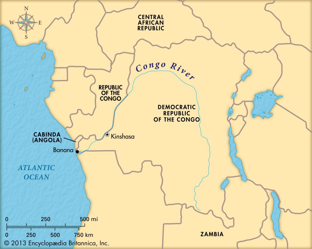 Most of the Congo River lies within Congo, so the river is named after this country.